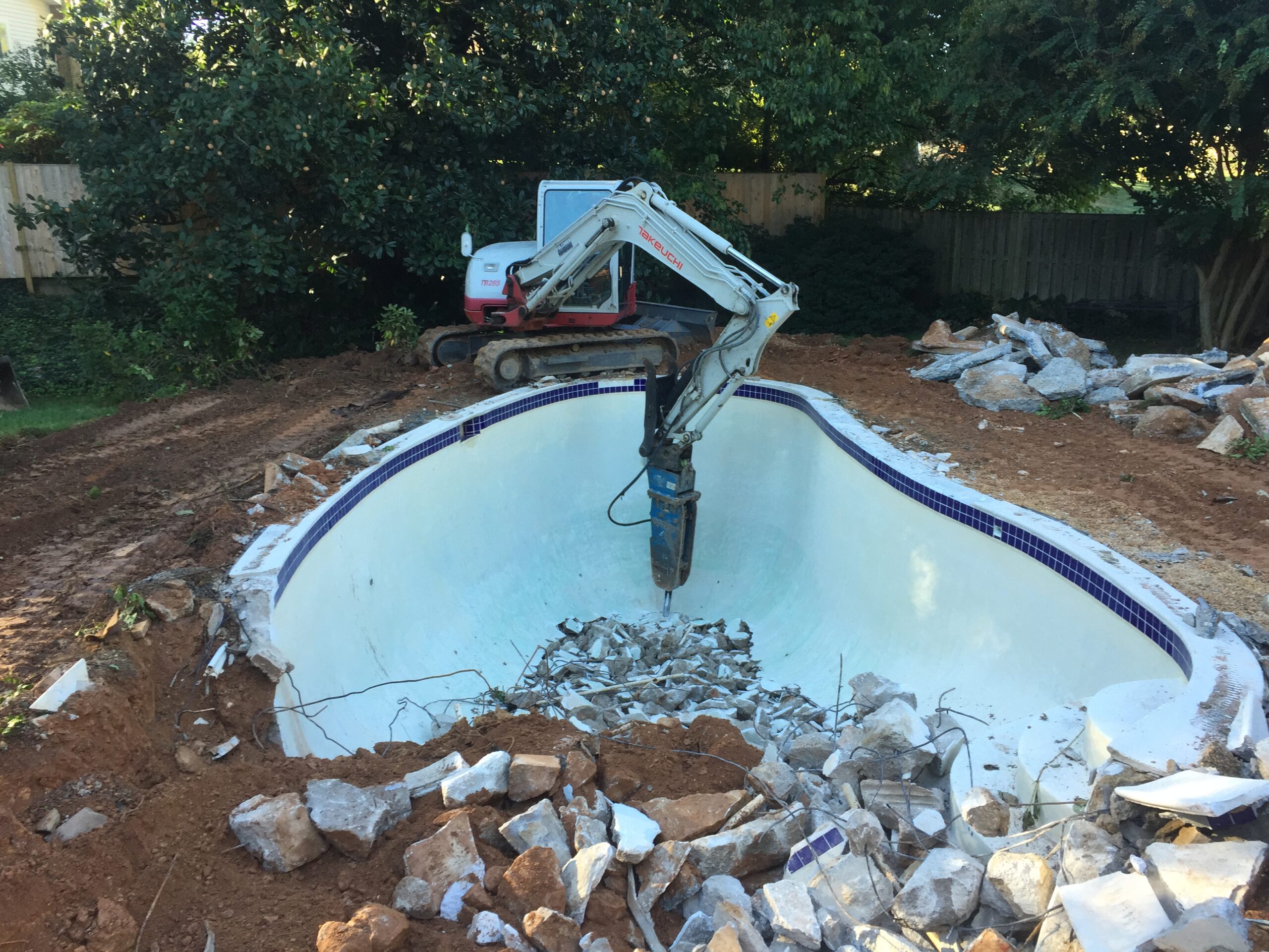 Concrete Pool Removal