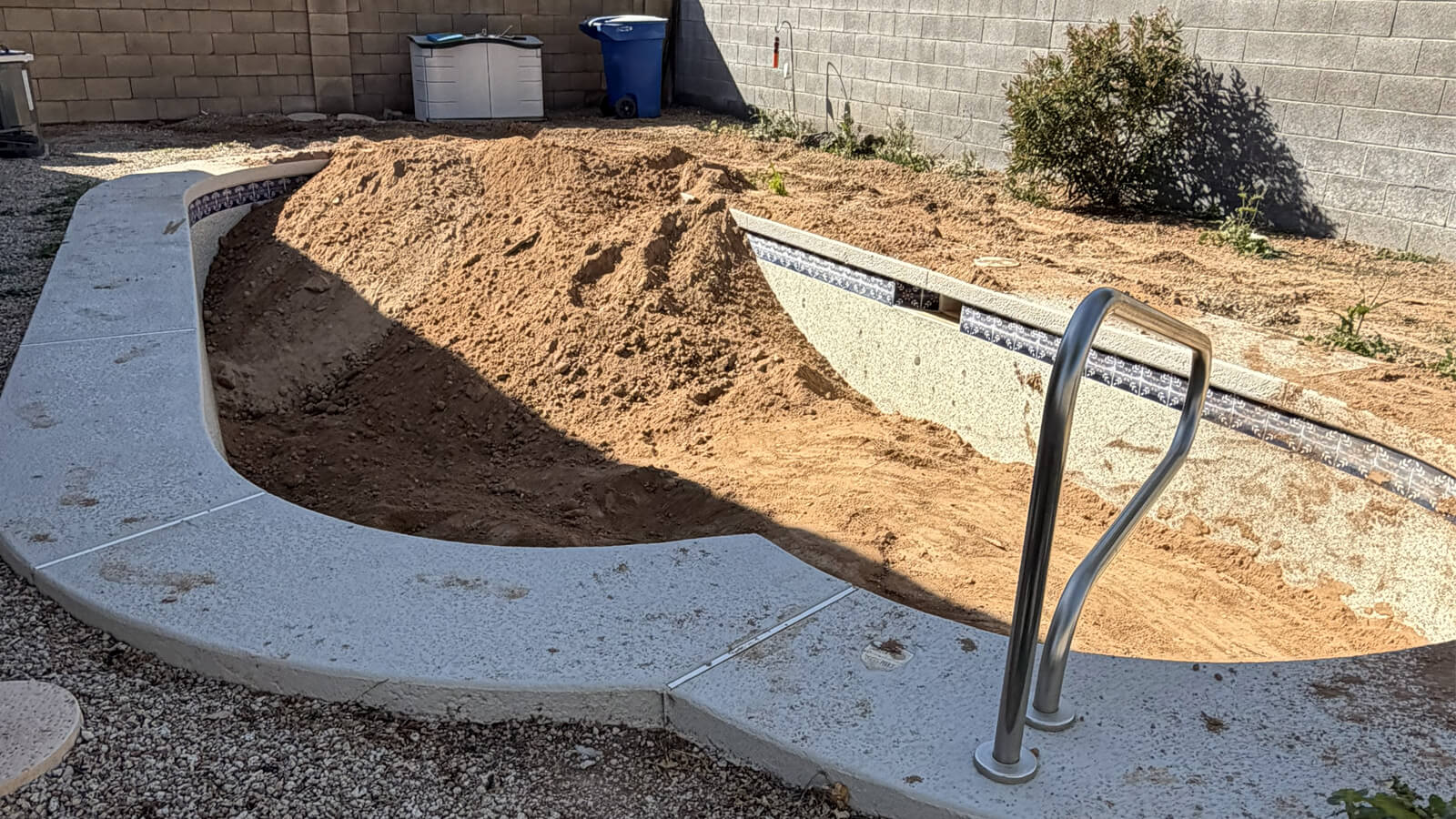 Filling in of Pools
